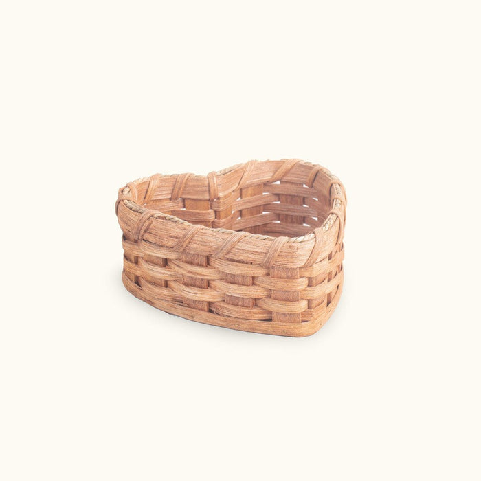 Heart Shaped Counter Basket  Small Amish Candy & Trinket Basket — Amish  Baskets