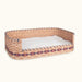 Large Wicker Basket Dog Bed | Amish Handmade Woven Wood