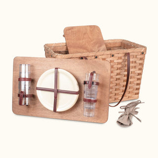 Extra-Large Picnic Basket | Oversized Amish Woven Wicker