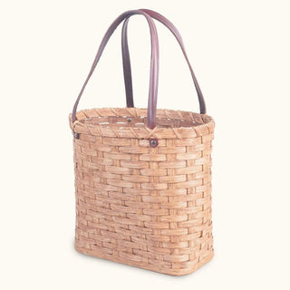 Amish Market and Everyday Tote Bag from Flexible Woven Wicker