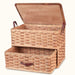 Extra Large Sewing & Craft Box | Organization & Storage Basket w/Drawer