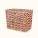 Personal Hanging File Folder Basket | Decorative Amish Wicker Organizer
