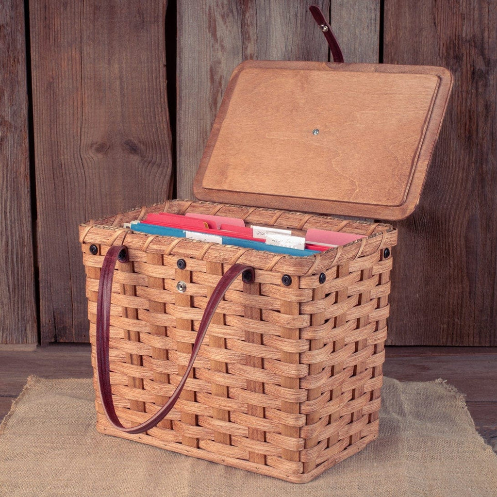 Storage Baskets Amish Wicker Utility & Organizational Baskets — Amish